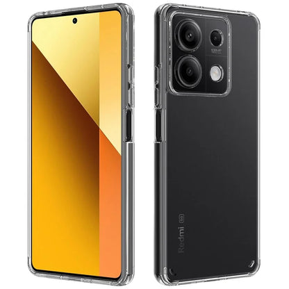 For Xiaomi Redmi Note 13 Pro 5G / Poco X6 5G Case TPU+Acrylic Transparent Mobile Phone Cover