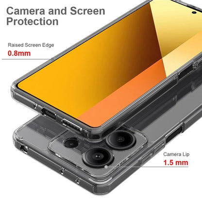 For Xiaomi Redmi Note 13 Pro 5G / Poco X6 5G Case TPU+Acrylic Transparent Mobile Phone Cover