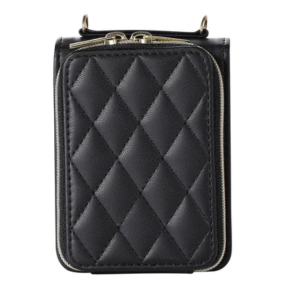 For Samsung Galaxy Z Flip5 5G Case Leather+PC Zipper Phone Cover with Wrist Strap