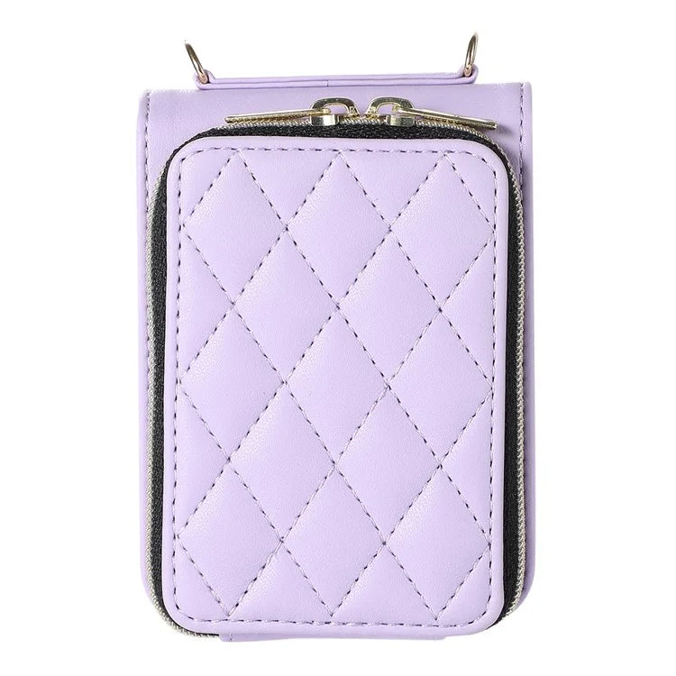 For Samsung Galaxy Z Flip5 5G Case Leather+PC Zipper Phone Cover with Wrist Strap