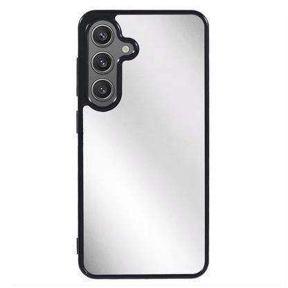 For Samsung Galaxy S24 Case Mirror Surface Back Shockproof Soft TPU Phone Cover