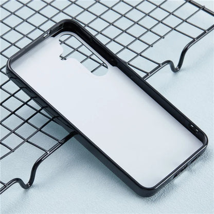 For Samsung Galaxy S24 Case Mirror Surface Back Shockproof Soft TPU Phone Cover