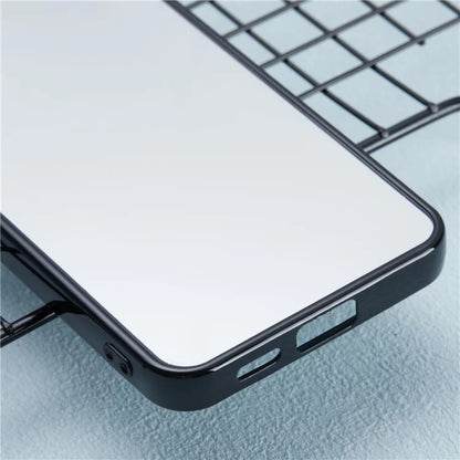 For Samsung Galaxy S24 Case Mirror Surface Back Shockproof Soft TPU Phone Cover