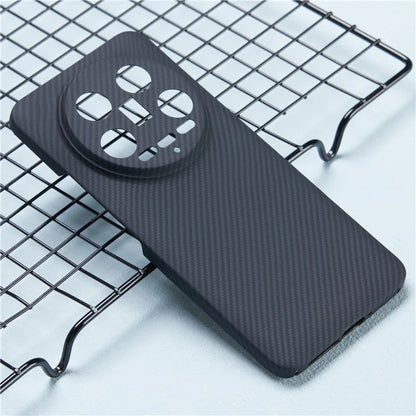 For Xiaomi 14 Ultra Case Aramid Fiber Precise Cutout 600D Fine Textured Phone Cover