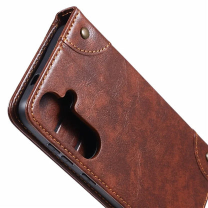 SUTENI For Samsung Galaxy S24+ PU Leather Cover Anti-Drop Stand Wallet Phone Case
