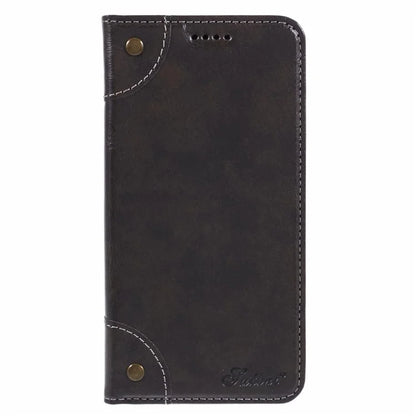 SUTENI For Samsung Galaxy S24+ PU Leather Cover Anti-Drop Stand Wallet Phone Case