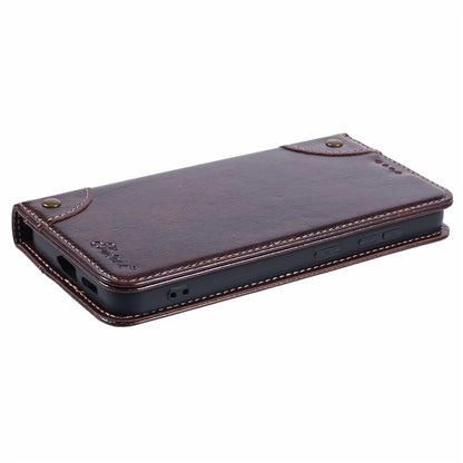 SUTENI For Samsung Galaxy S24+ PU Leather Cover Anti-Drop Stand Wallet Phone Case