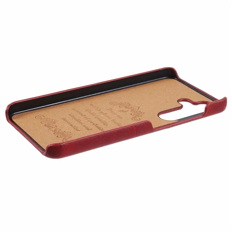 SUTENI For Samsung Galaxy S24 Calf Texture Case PU Leather Coated PC Back Shell