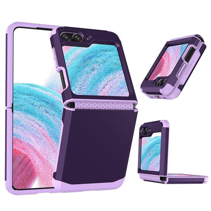 For Samsung Galaxy Z Flip5 5G Folding Case Hinge Protection PC+TPU Phone Cover