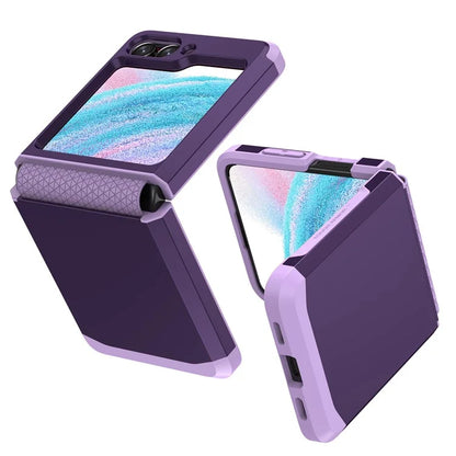 For Samsung Galaxy Z Flip5 5G Folding Case Hinge Protection PC+TPU Phone Cover
