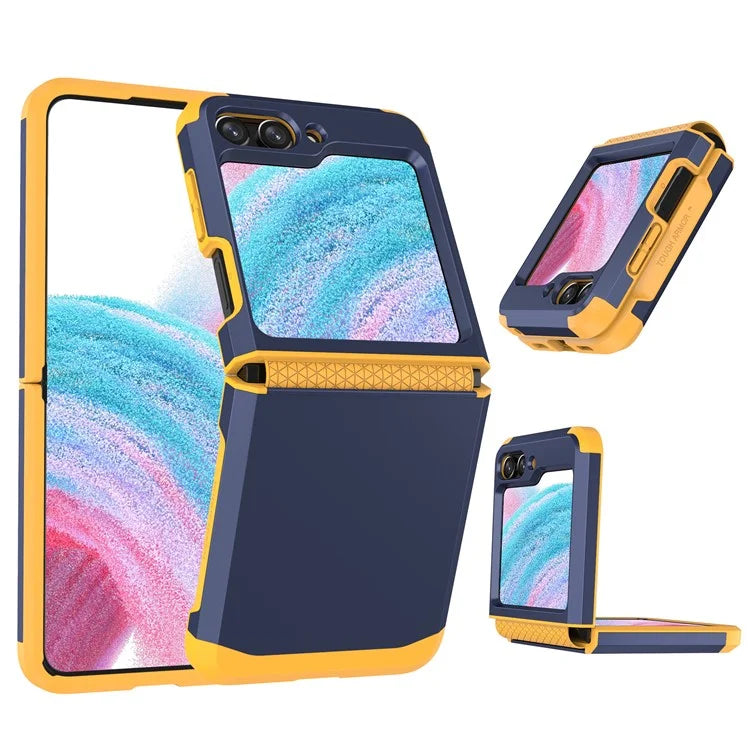 For Samsung Galaxy Z Flip5 5G Folding Case Hinge Protection PC+TPU Phone Cover