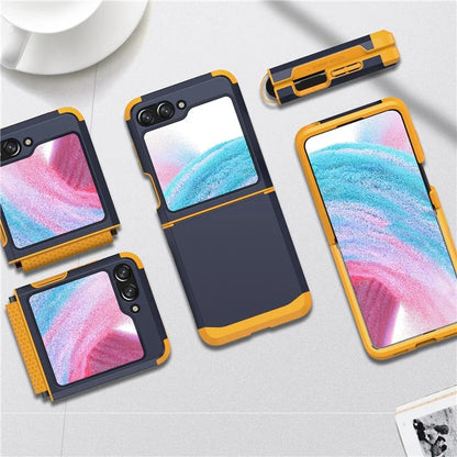 For Samsung Galaxy Z Flip5 5G Folding Case Hinge Protection PC+TPU Phone Cover