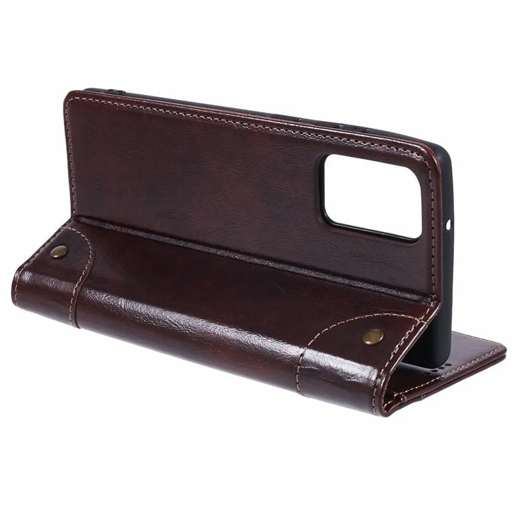 SUTENI For Samsung Galaxy Note20 / Note20 5G Case PU Leather Cover Stand Wallet Phone Shell