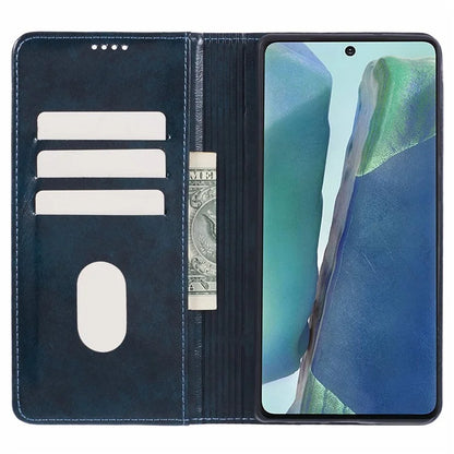 SUTENI For Samsung Galaxy Note20 / Note20 5G Case PU Leather Cover Stand Wallet Phone Shell