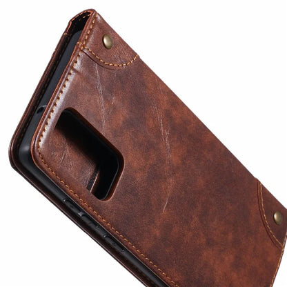 SUTENI For Samsung Galaxy Note20 / Note20 5G Case PU Leather Cover Stand Wallet Phone Shell