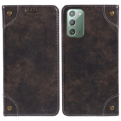 SUTENI For Samsung Galaxy Note20 / Note20 5G Case PU Leather Cover Stand Wallet Phone Shell