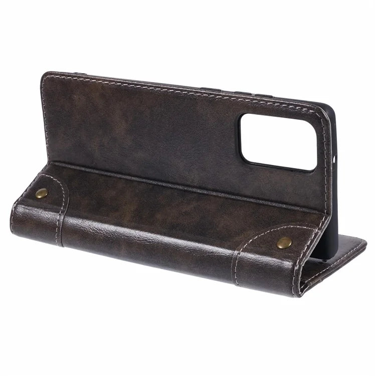 SUTENI For Samsung Galaxy Note20 / Note20 5G Case PU Leather Cover Stand Wallet Phone Shell