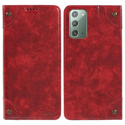SUTENI For Samsung Galaxy Note20 / Note20 5G Case PU Leather Cover Stand Wallet Phone Shell