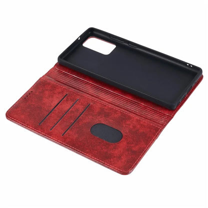 SUTENI For Samsung Galaxy Note20 / Note20 5G Case PU Leather Cover Stand Wallet Phone Shell