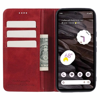 SUTENI For Google Pixel 7a Case Drop Proof PU Leather Wallet Phone Cover