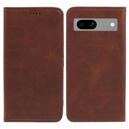SUTENI For Google Pixel 8a Cell Phone Case PU Leather Folio Flip Wallet Cover