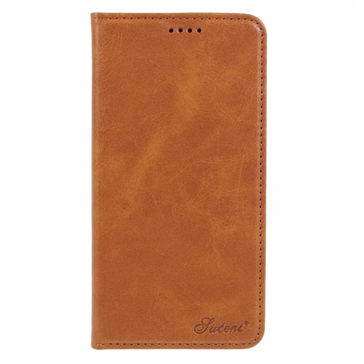 SUTENI For Google Pixel 8a Cell Phone Case PU Leather Folio Flip Wallet Cover