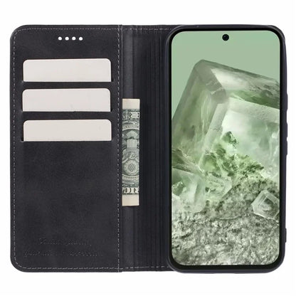 SUTENI For Google Pixel 8a Cell Phone Case PU Leather Folio Flip Wallet Cover