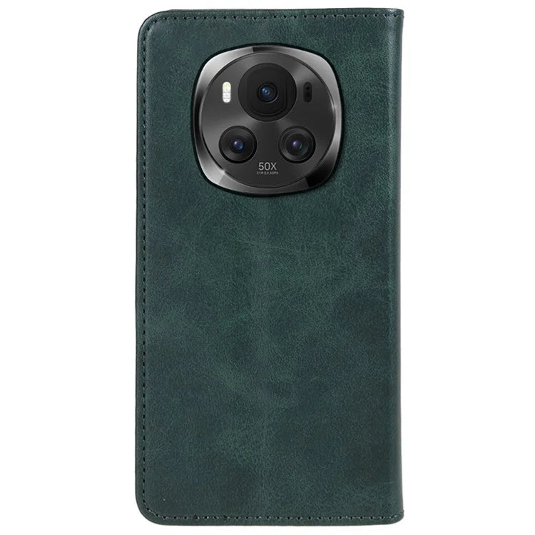 For Honor Magic6 5G Case Calf Texture PU Leather Wallet Flip Phone Cover