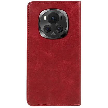 For Honor Magic6 5G Case Calf Texture PU Leather Wallet Flip Phone Cover