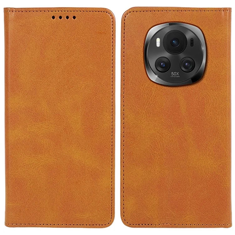 For Honor Magic6 5G Case Calf Texture PU Leather Wallet Flip Phone Cover