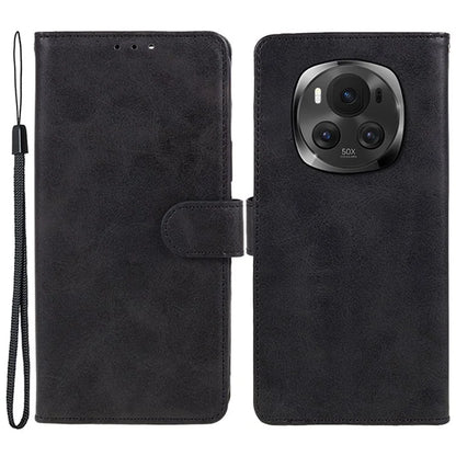 For Honor Magic6 5G Phone Case Anti-Scratch PU Leather Wallet Stand Phone Shell