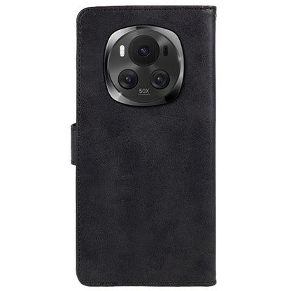 For Honor Magic6 5G Phone Case Anti-Scratch PU Leather Wallet Stand Phone Shell