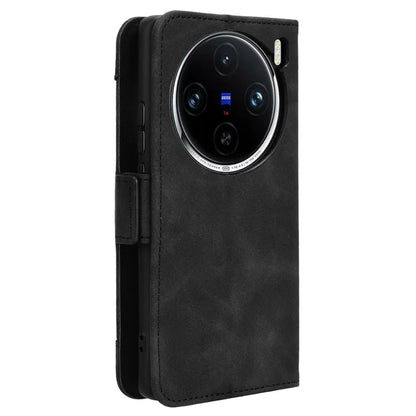 For vivo X100 5G Case Multiple Card Slots Function Wallet Leather Phone Cover
