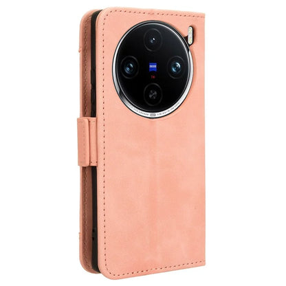 For vivo X100 5G Case Multiple Card Slots Function Wallet Leather Phone Cover