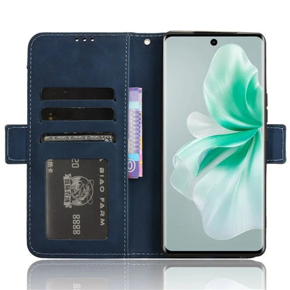 For vivo S18 5G / S18 Pro 5G / V30 5G / V30 Pro 5G Case PU Leather Stand Multiple Card Slots Phone Cover