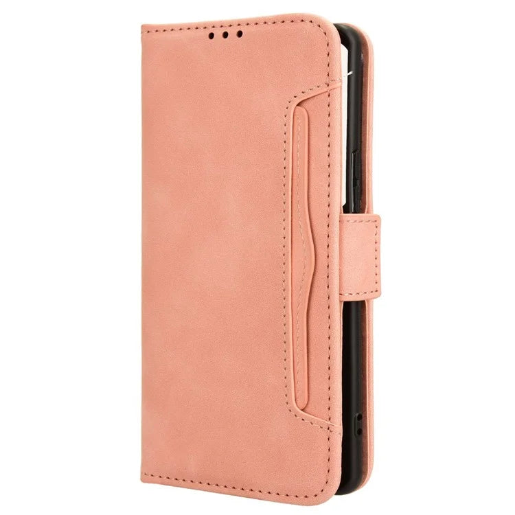 For vivo S18 5G / S18 Pro 5G / V30 5G / V30 Pro 5G Case PU Leather Stand Multiple Card Slots Phone Cover