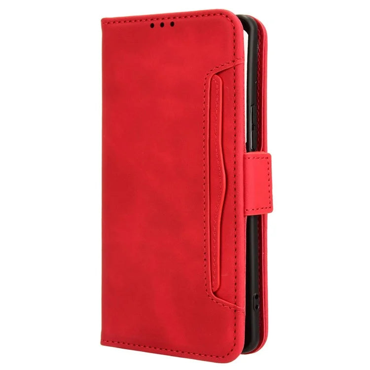 For vivo S18 5G / S18 Pro 5G / V30 5G / V30 Pro 5G Case PU Leather Stand Multiple Card Slots Phone Cover