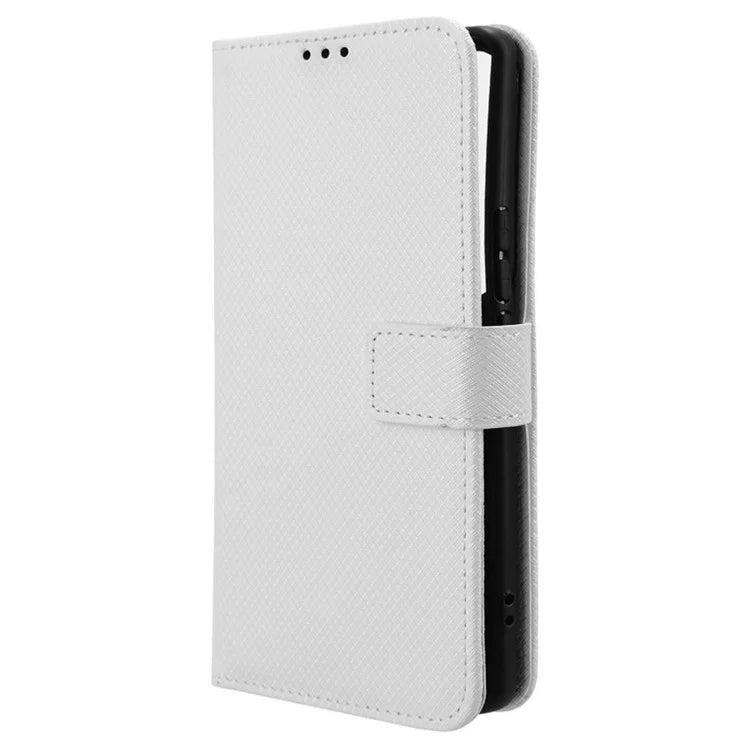 For vivo S18 5G / S18 Pro 5G / V30 5G / V30 Pro 5G Case PU Leather Stand Wrist Strap Diamond Texture Phone Cover