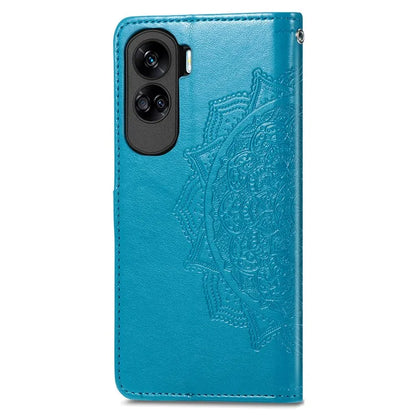 For Honor X50i 5G / 90 Lite 5G Case with Strap Wallet Leather Cover Mandala Embossed
