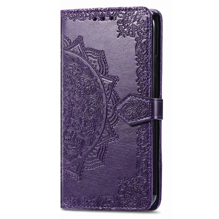For Xiaomi Redmi Note 13 Pro 5G / Poco X6 5G Case Wallet PU Leather Mandala Phone Cover