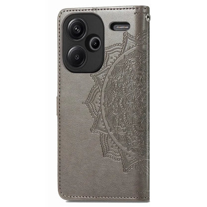 For Xiaomi Redmi Note 13 Pro+ 5G Case Mandala Leather Phone Cover with 3 Card Slots Wallet