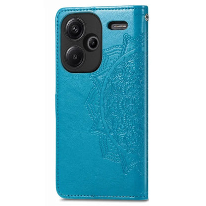 For Xiaomi Redmi Note 13 Pro+ 5G Case Mandala Leather Phone Cover with 3 Card Slots Wallet