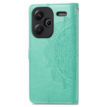 For Xiaomi Redmi Note 13 Pro+ 5G Case Mandala Leather Phone Cover with 3 Card Slots Wallet
