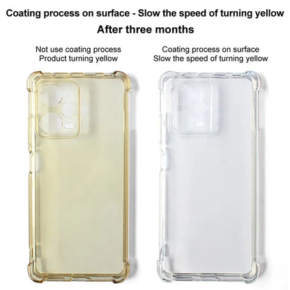 IMAK For vivo Y200e 5G / Y100 (IDN) 5G / V30 Lite 5G Clear Case Airbag Drop Protection TPU Phone Cover