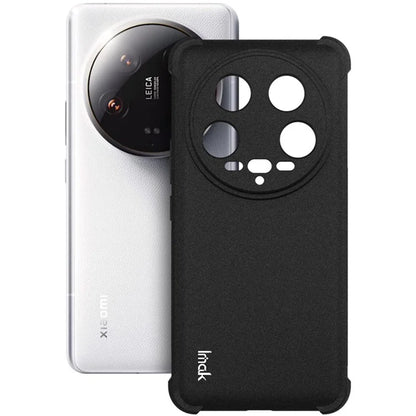 IMAK For Xiaomi 14 Ultra TPU Case Airbag Corner Shock Absorbing Matte Phone Cover