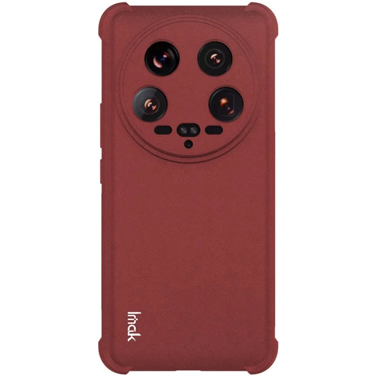 IMAK For Xiaomi 14 Ultra TPU Case Airbag Corner Shock Absorbing Matte Phone Cover