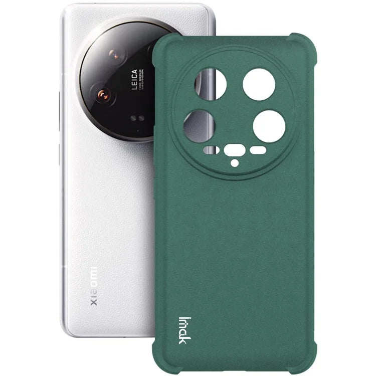 IMAK For Xiaomi 14 Ultra TPU Case Airbag Corner Shock Absorbing Matte Phone Cover
