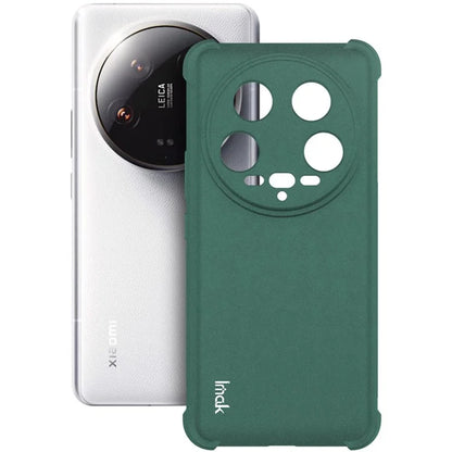 IMAK For Xiaomi 14 Ultra TPU Case Airbag Corner Shock Absorbing Matte Phone Cover