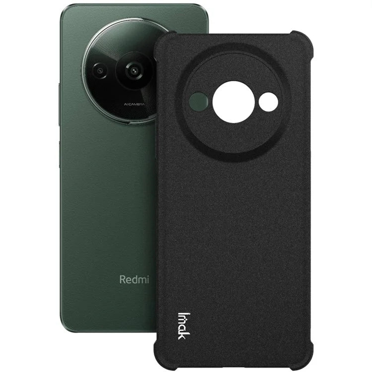 IMAK For Xiaomi Redmi A3 TPU Case Matte Phone Cover Airbag Corner Protection