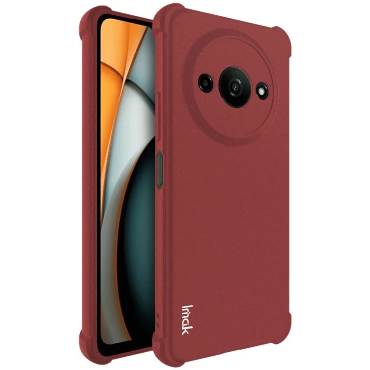 IMAK For Xiaomi Redmi A3 TPU Case Matte Phone Cover Airbag Corner Protection